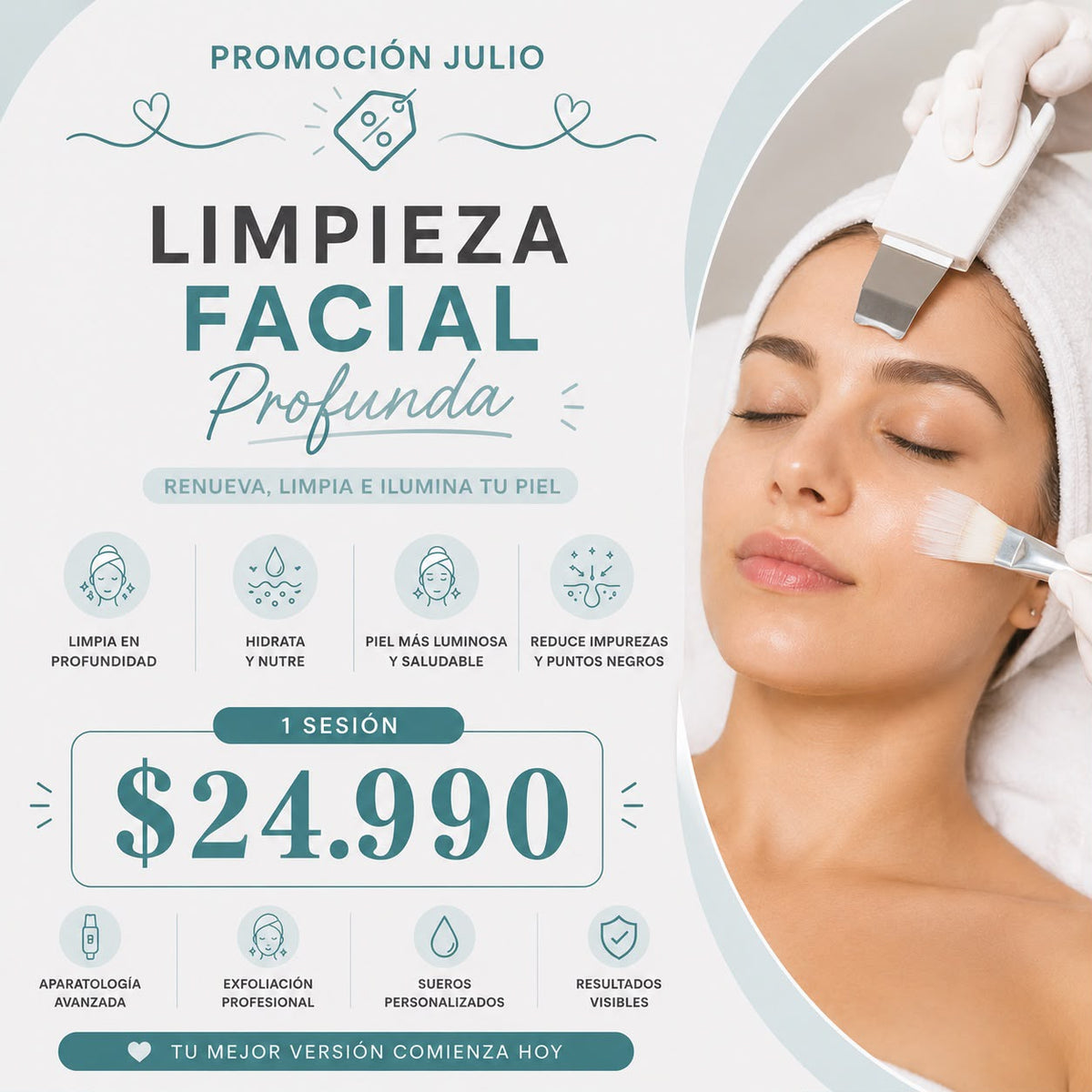 Limpieza Facial Profunda - 1 sesión