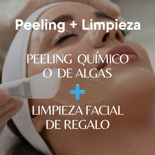 Promo Peeling de Algas + Limpieza Facial Profunda (de Regalo!)