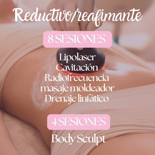 Pack reductivo/reafirmante + Body Sculpt (de Regalo)