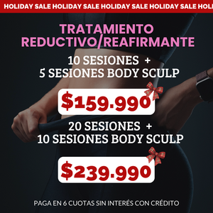 Tratamiento Reductivo/Reafirmante HOLIDAY
