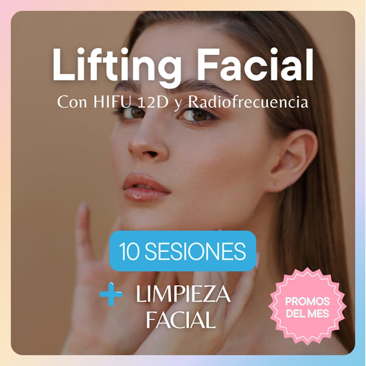 Promoción Lifting Facial + Limpieza Facial Profunda Gold