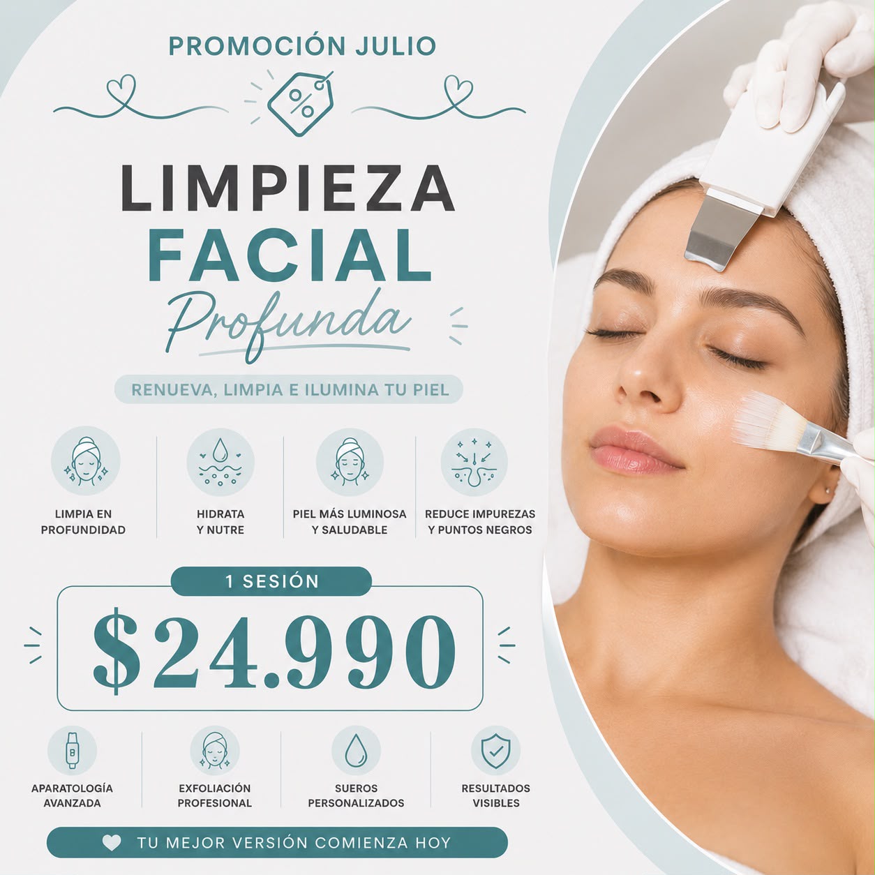 Limpieza Facial Profunda - 1 sesión