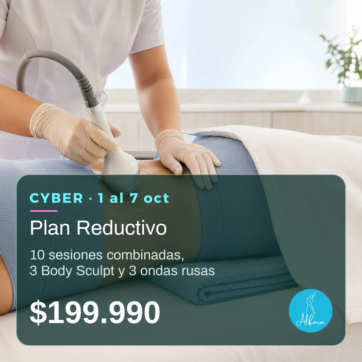 Plan reductivo corporal de 16 sesiones, $199.990