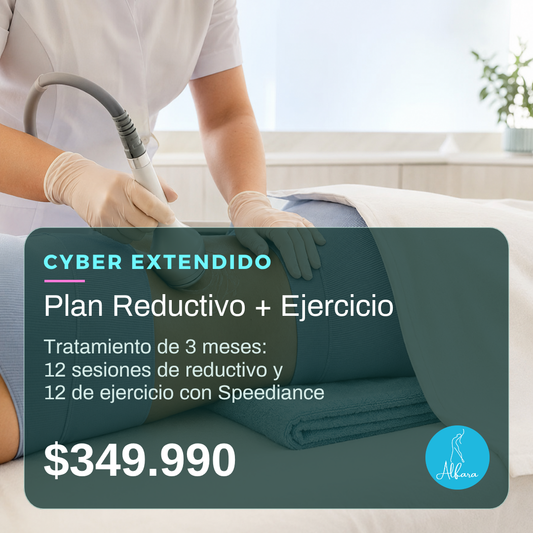 Plan Reductivo + Ejercicio, tratamiento de 3 meses, Cyber extendido $349.990